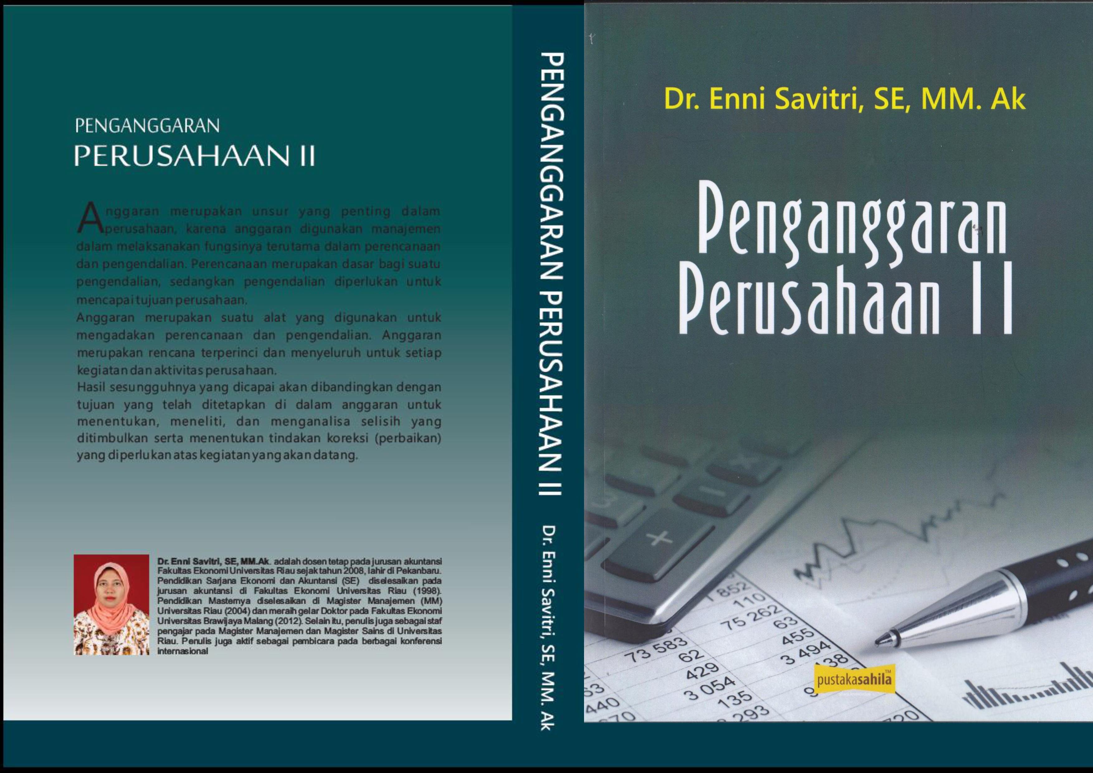 Penganggaran Perusahaan II